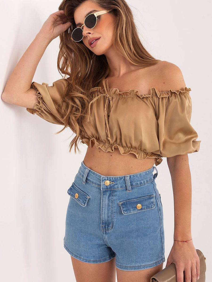  Denim shorts model 228037 Factory Price 
