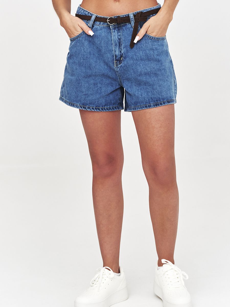  Denim shorts model 228292 Makadamia 