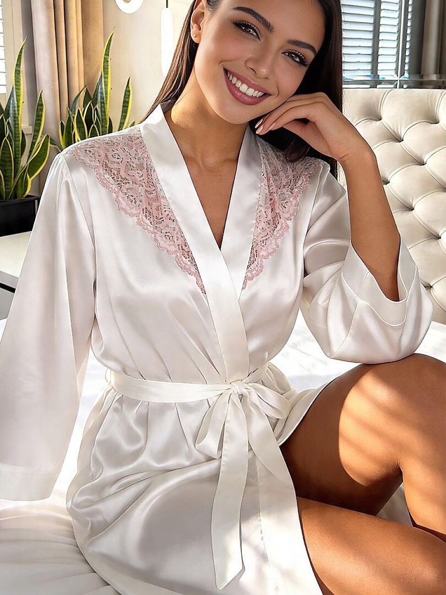  Short bathrobe model 228621 Donna 