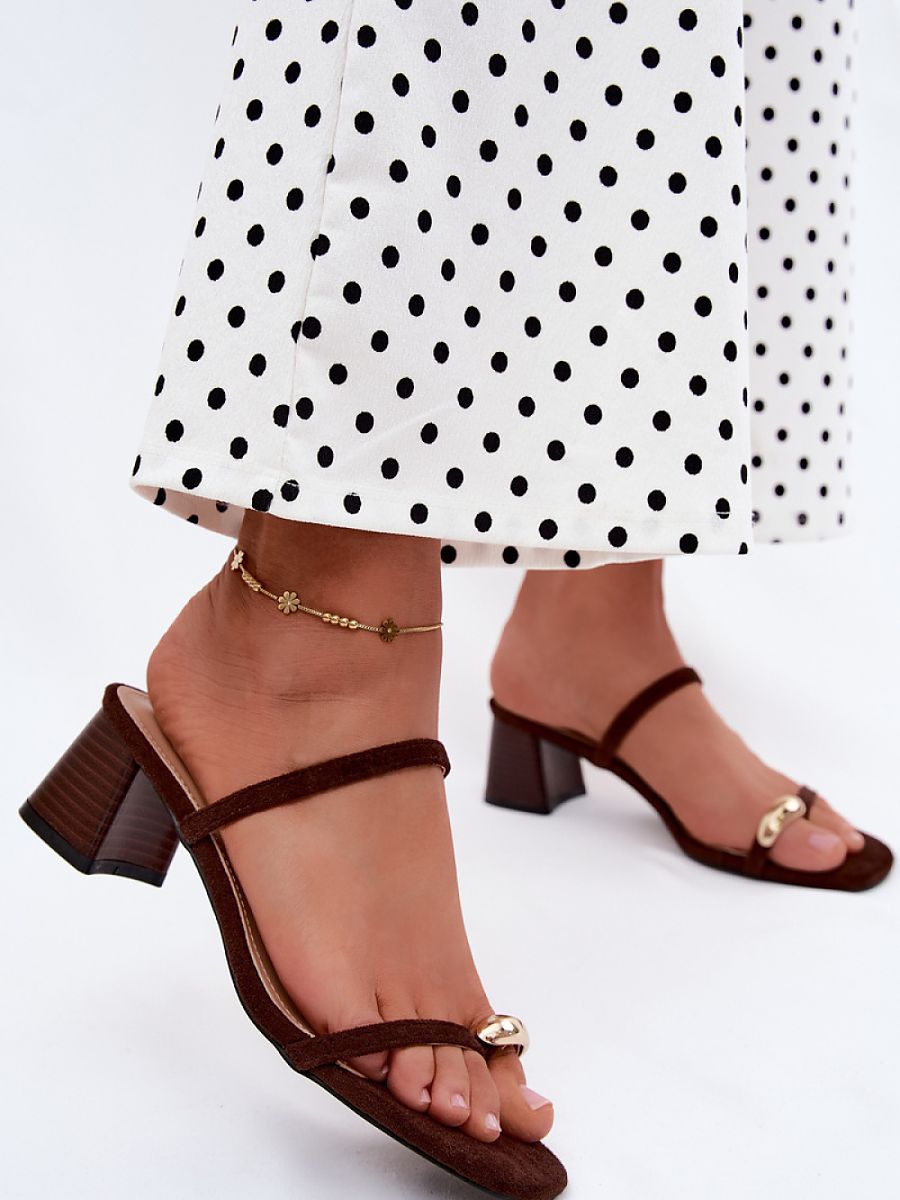  Heeled sandals model 228794 Step in style 