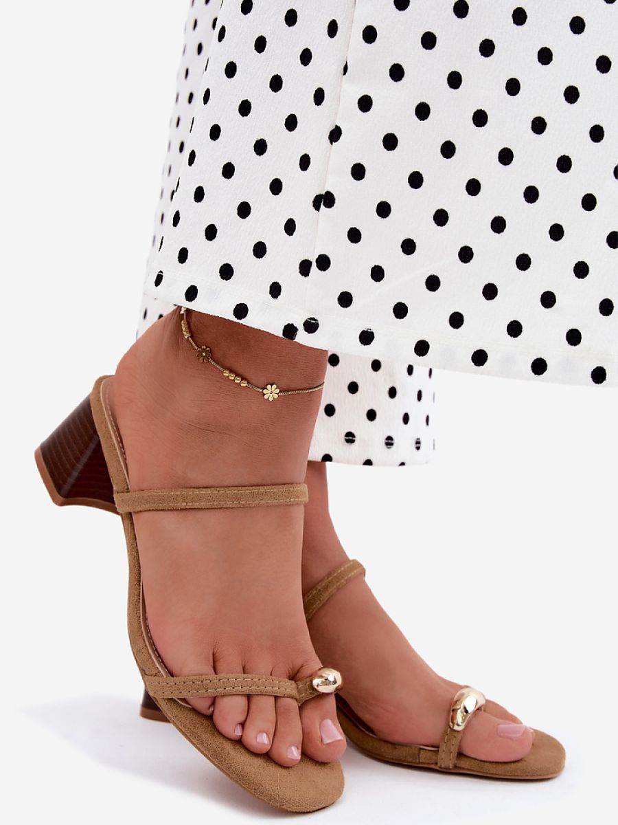  Heeled sandals model 228795 Step in style 
