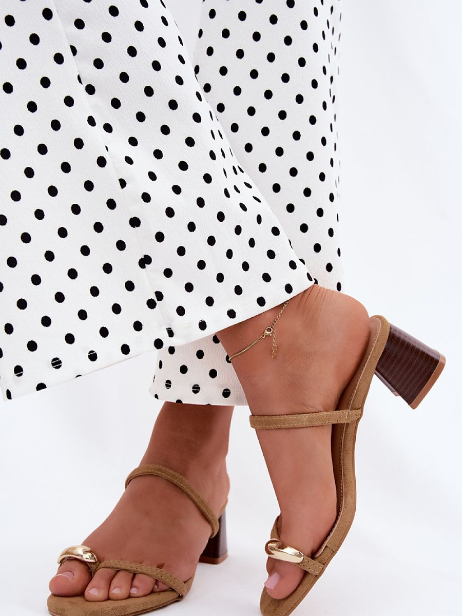  Heeled sandals model 228795 Step in style 