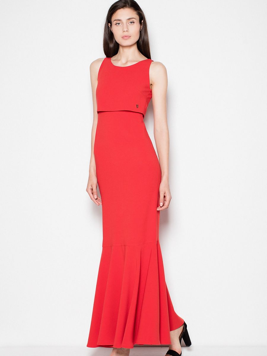  Long dress model 77160 Venaton 
