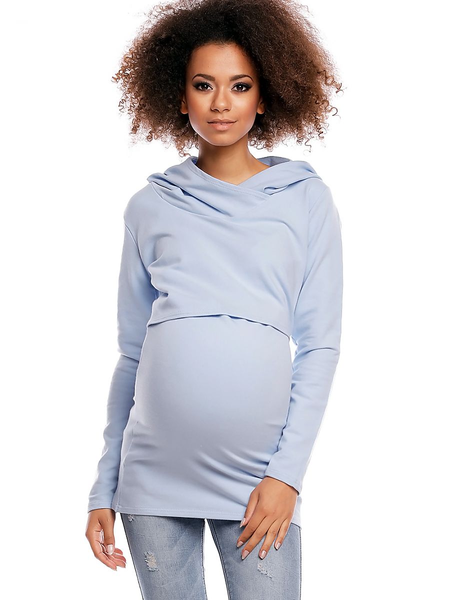 Maternity sweatshirt model 84457 PeeKaBoo 