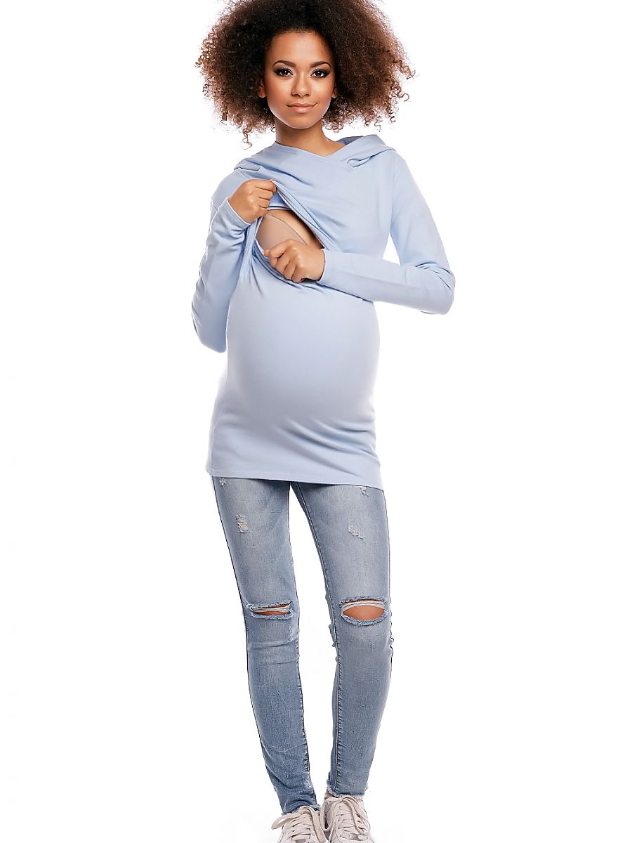  Maternity sweatshirt model 84457 PeeKaBoo 