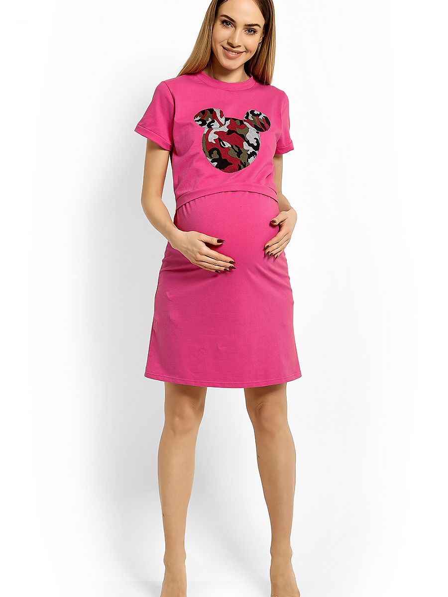  maternity nightgown model 113179 PeeKaBoo 