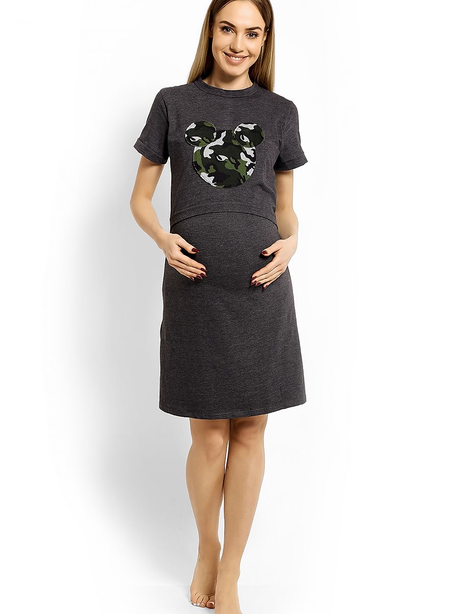  maternity nightgown model 113181 PeeKaBoo 