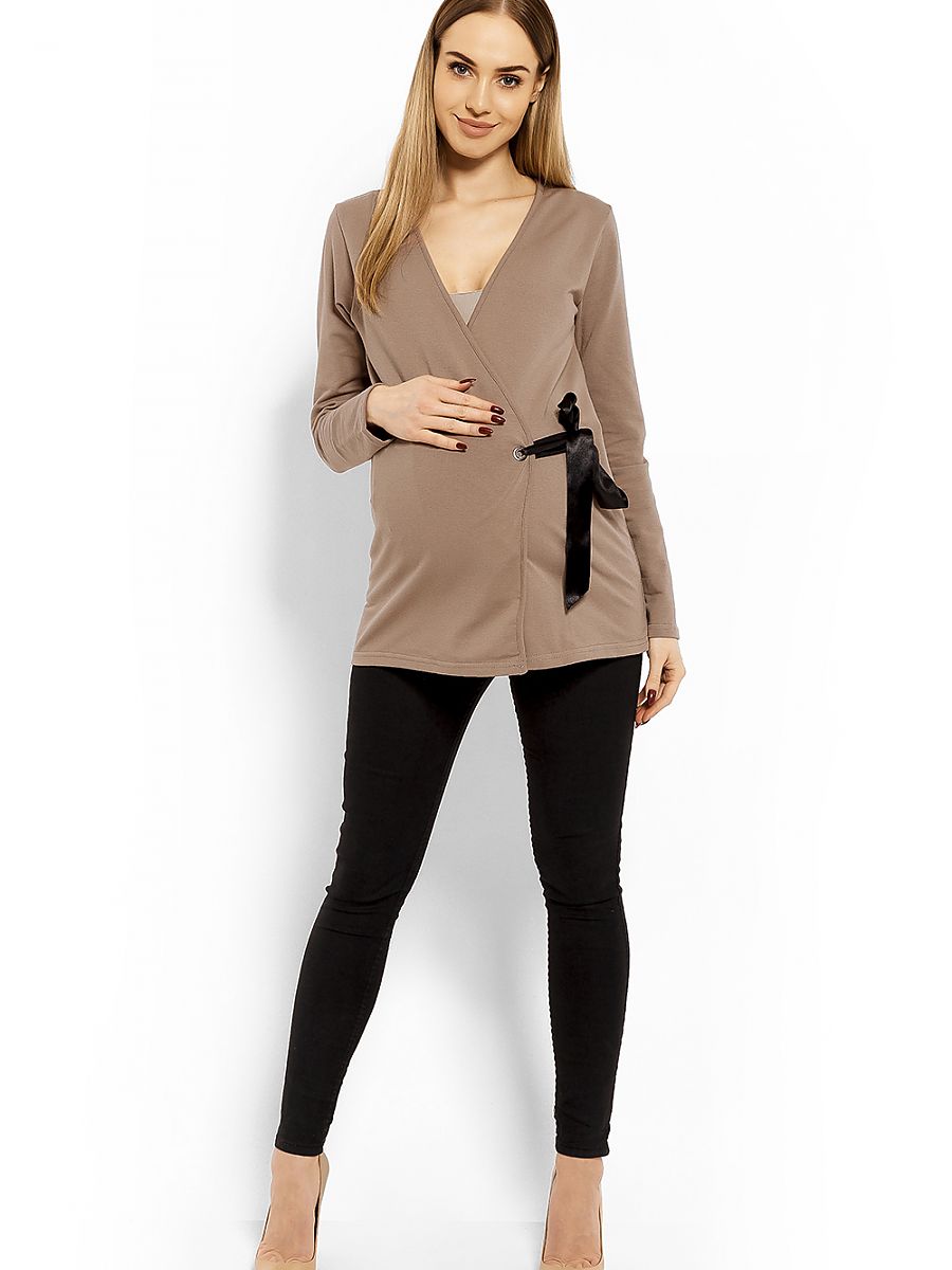  Maternity blouse model 113241 PeeKaBoo 
