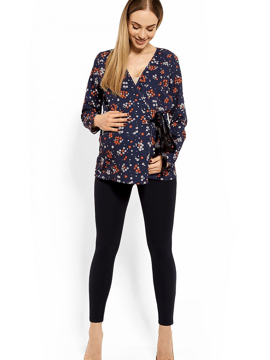  Maternity blouse model 113244 PeeKaBoo 