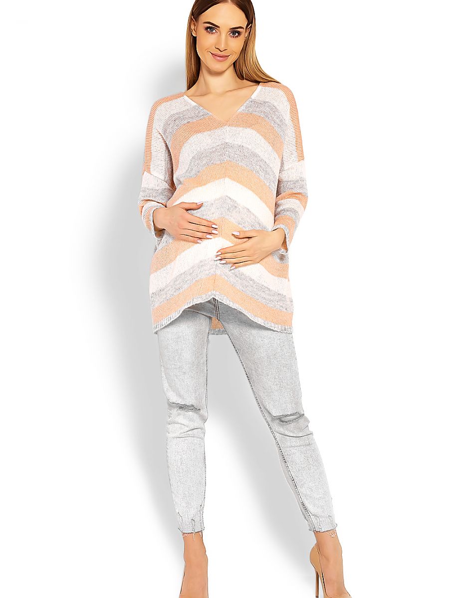  Pregnancy sweater model 114524 PeeKaBoo 