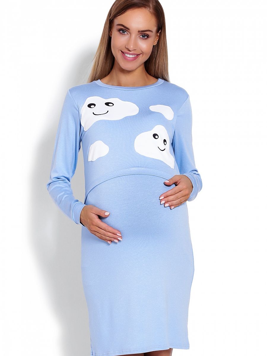  maternity nightgown model 122962 PeeKaBoo 