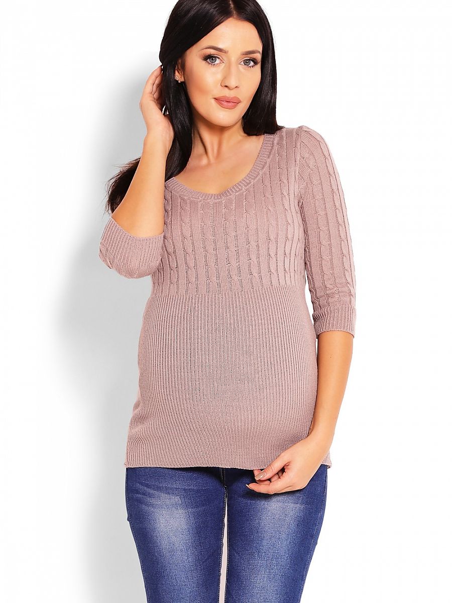  Pregnancy sweater model 123423 PeeKaBoo 