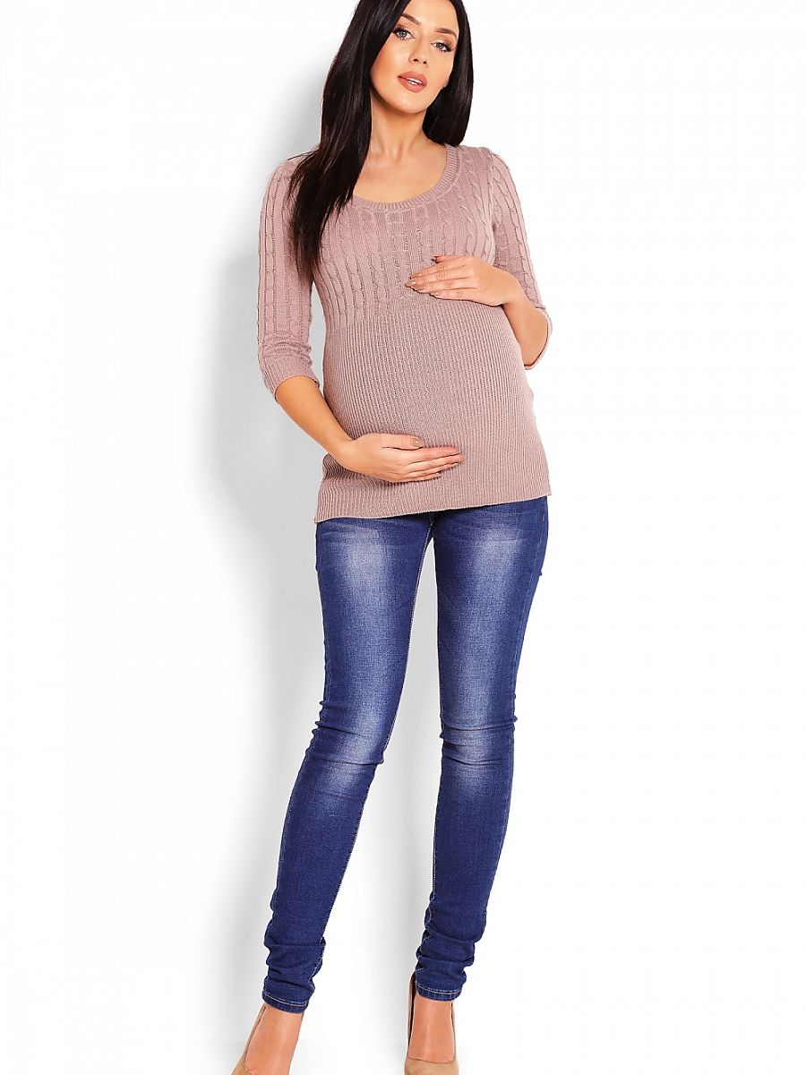  Pregnancy sweater model 123423 PeeKaBoo 