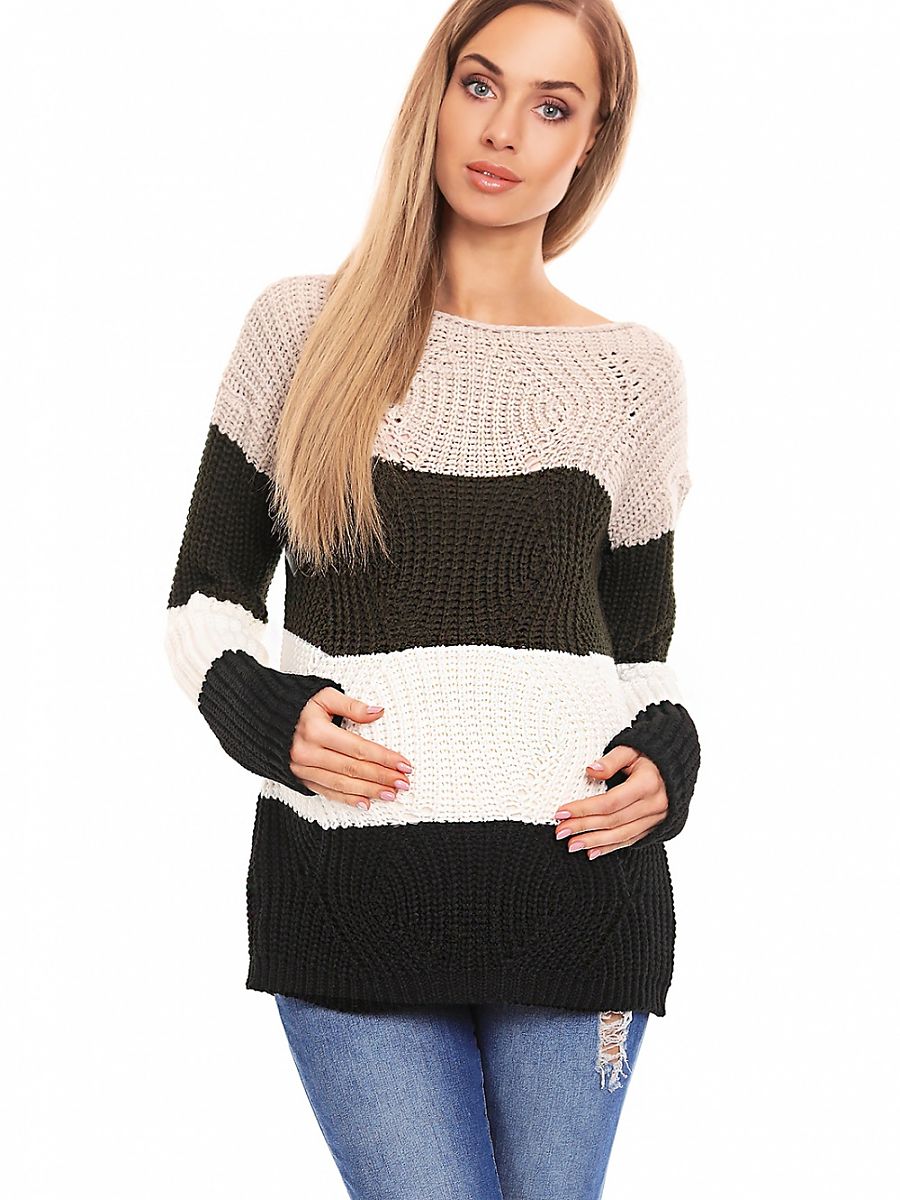  Pregnancy sweater model 132018 PeeKaBoo 