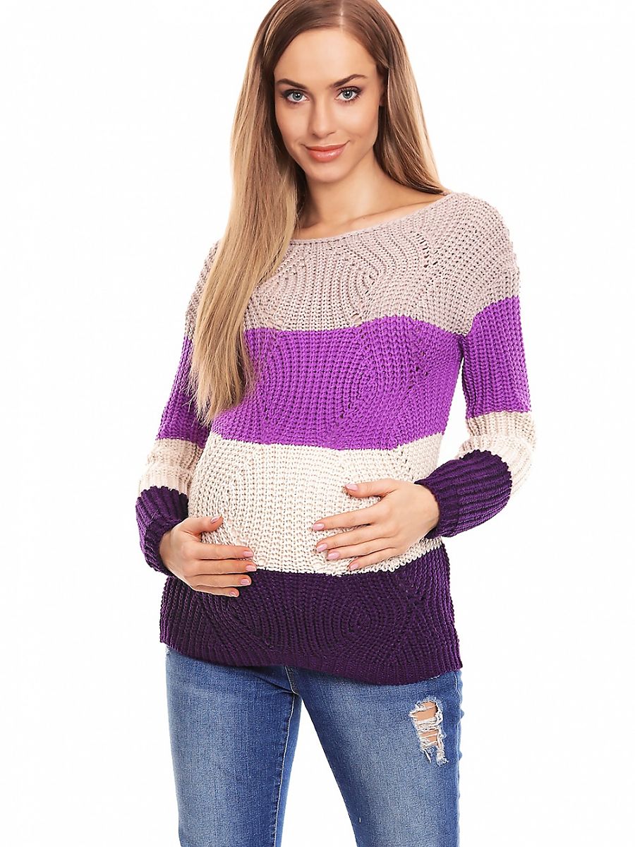  Pregnancy sweater model 132023 PeeKaBoo 