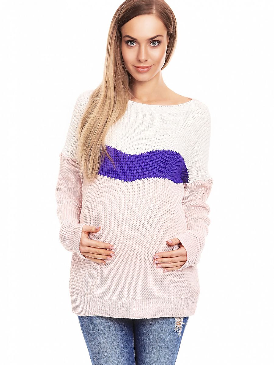  Pregnancy sweater model 132025 PeeKaBoo 