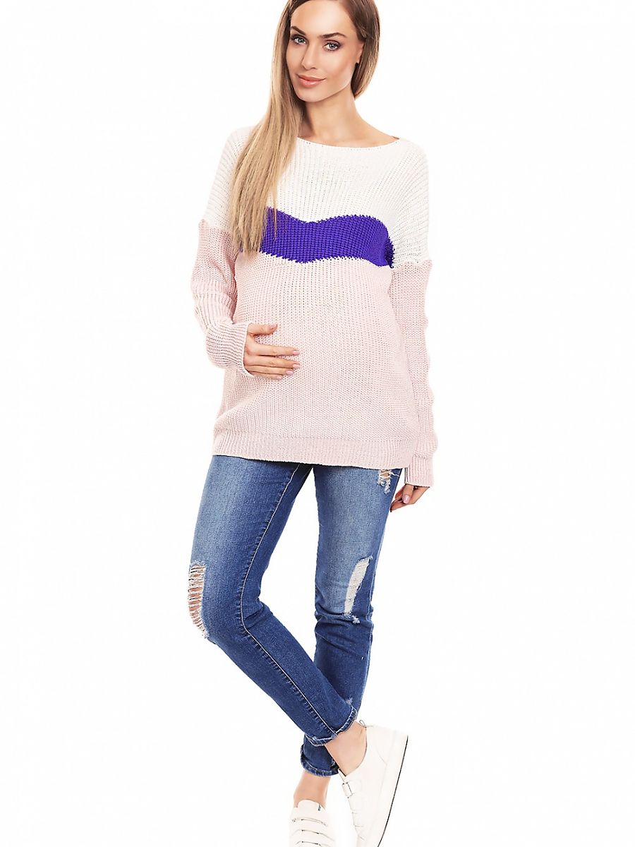  Pregnancy sweater model 132025 PeeKaBoo 