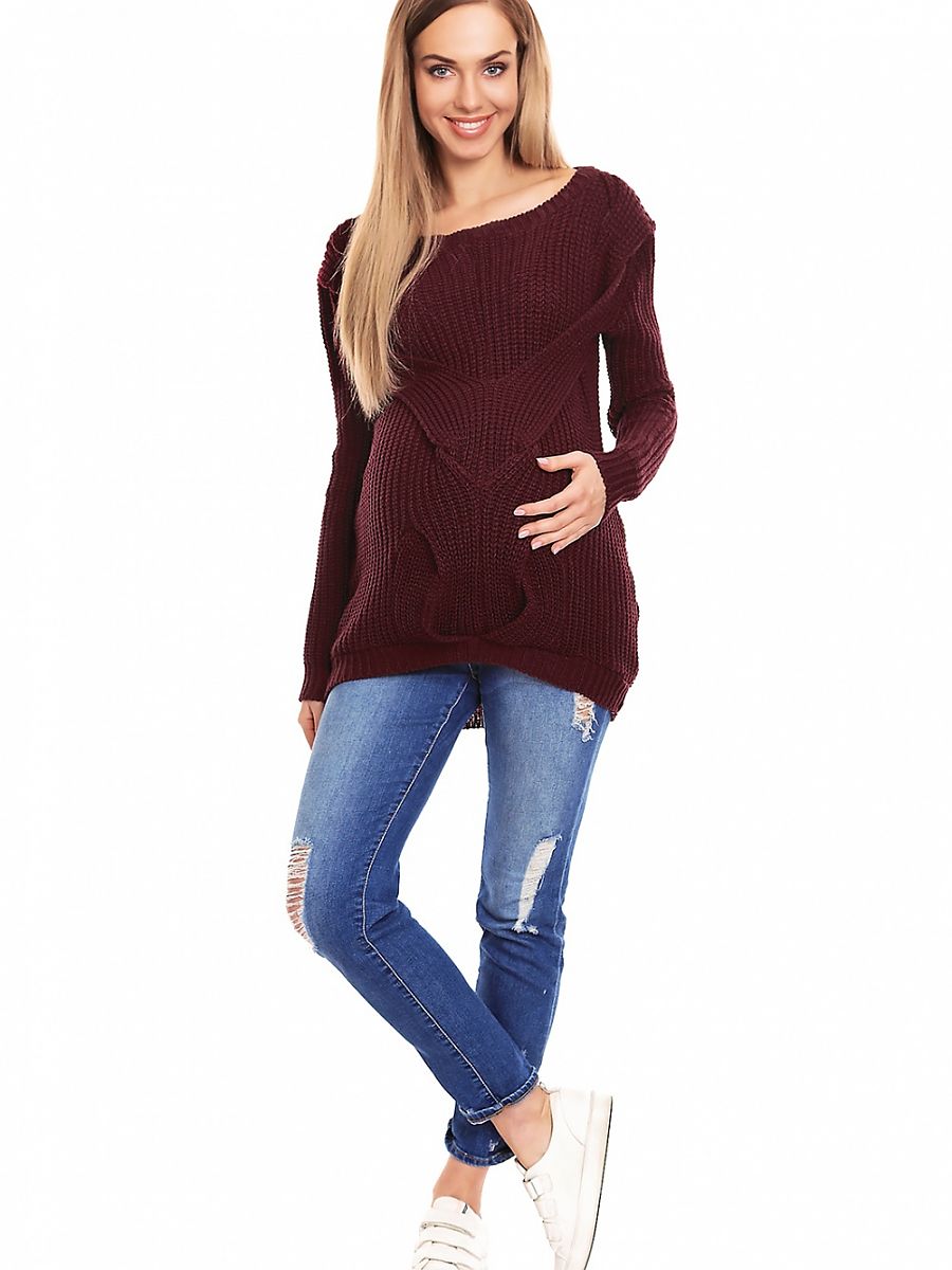  Pregnancy sweater model 132031 PeeKaBoo 