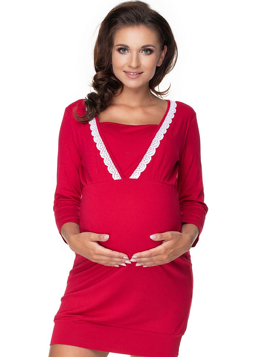  maternity nightgown model 138226 PeeKaBoo 