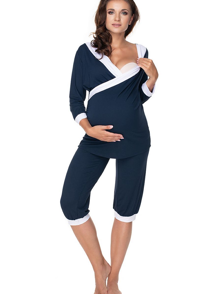  Pregnancy pajamas model 138236 PeeKaBoo 