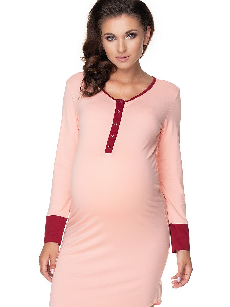  maternity nightgown model 141889 PeeKaBoo 