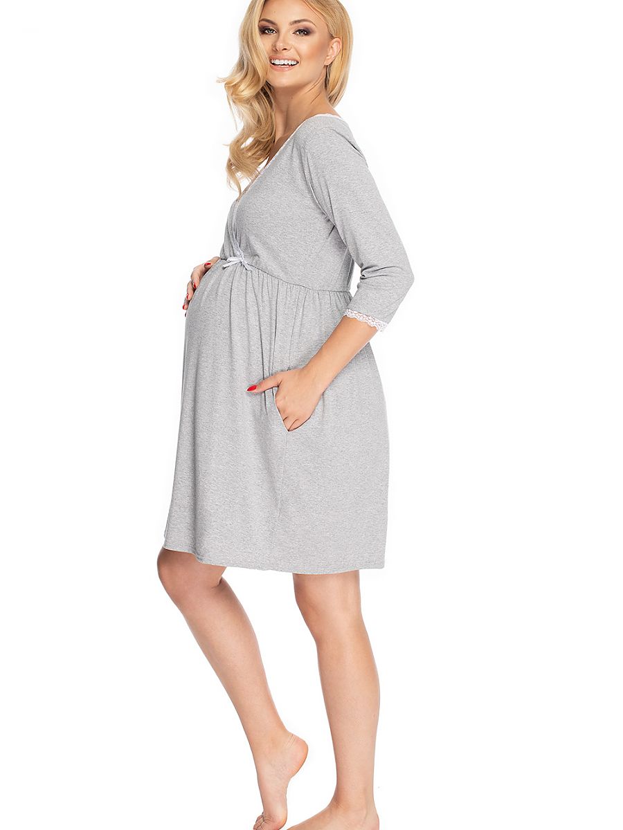  maternity nightgown model 147509 PeeKaBoo 