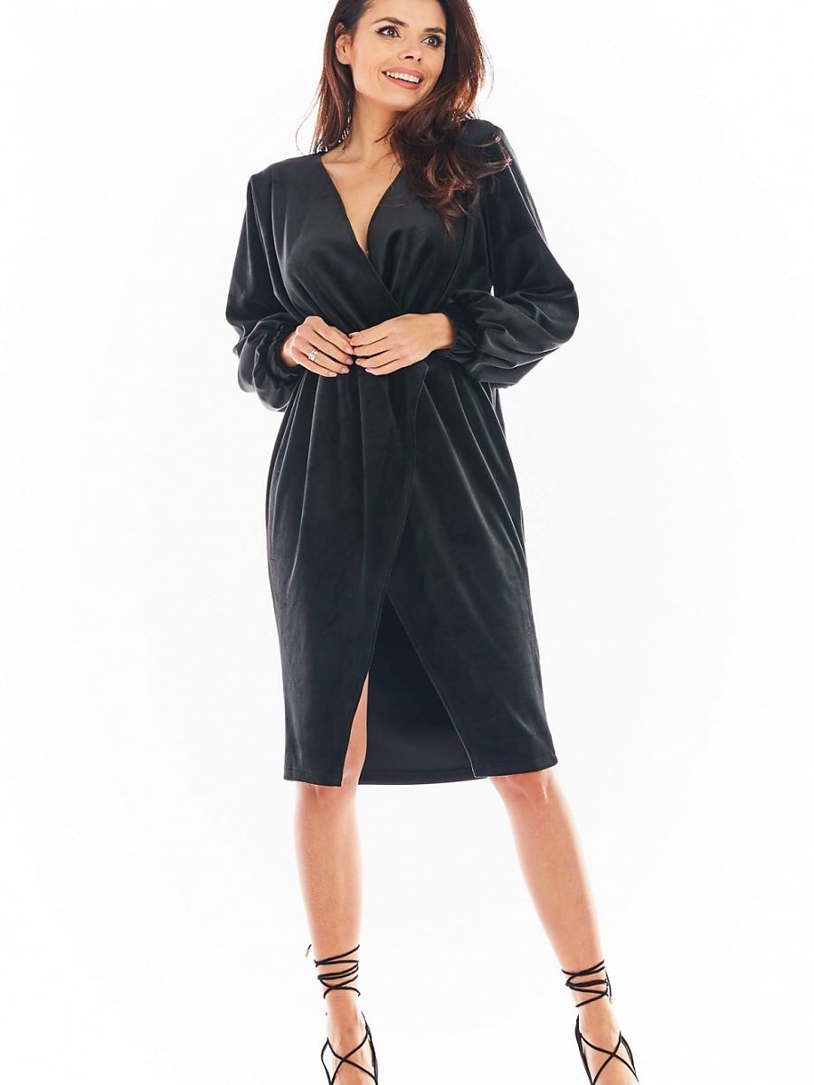  Evening dress model 150746 awama 