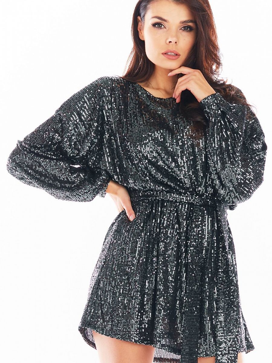  Short dress model 150767 awama 