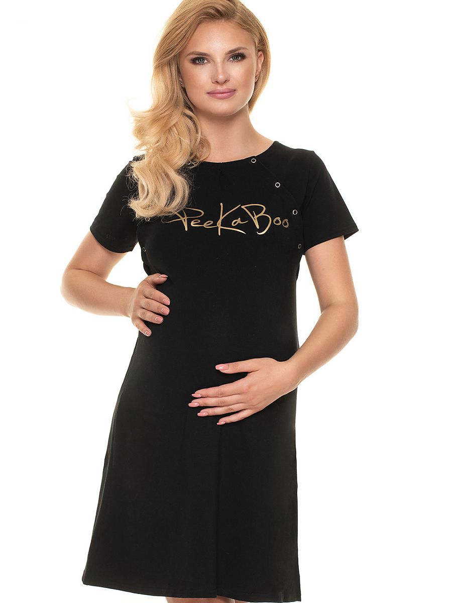  maternity nightgown model 157707 PeeKaBoo 