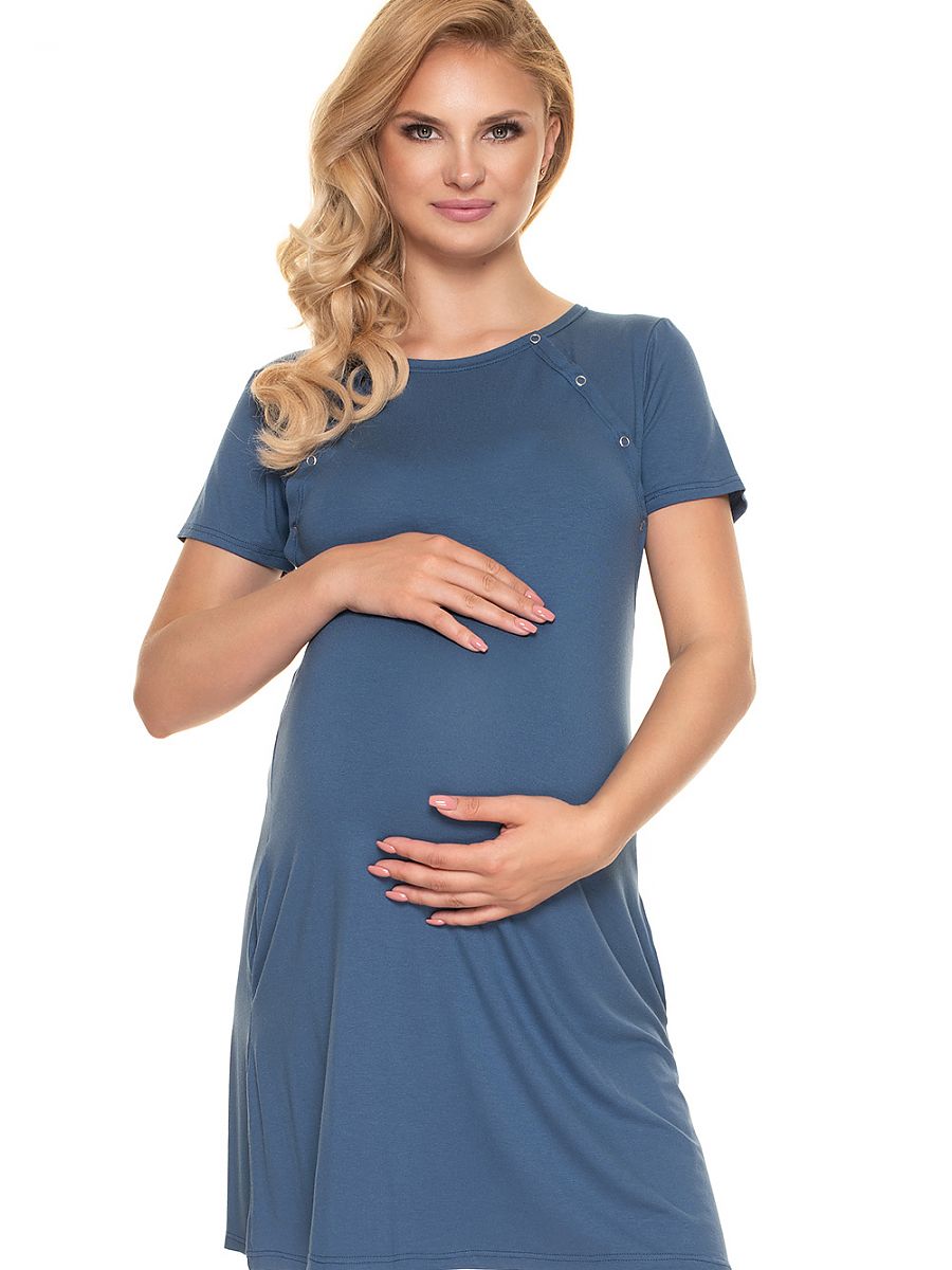  maternity nightgown model 157720 PeeKaBoo 