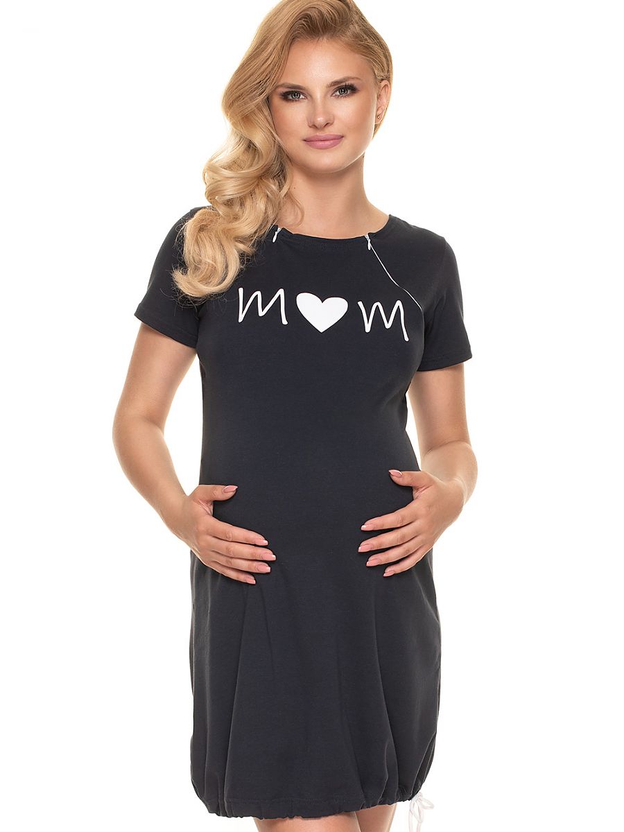 maternity nightgown model 157727 PeeKaBoo 