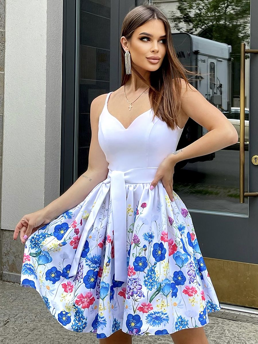  Cocktail dress model 169429 Bicotone 