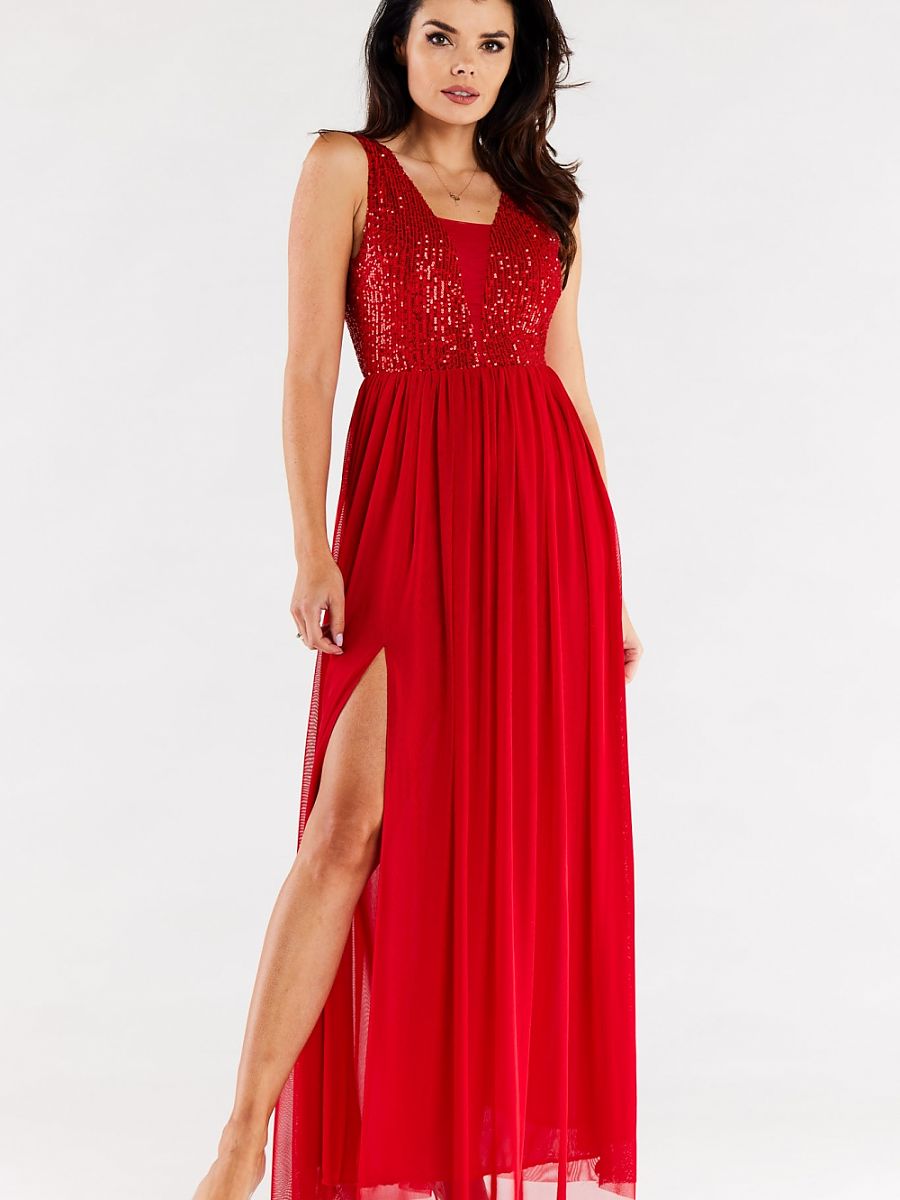  Long dress model 174391 awama 