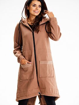 Sweatshirt Infinite You  Our long hoodie is a combination of quality, comfort and style. Made of soft cotton sweatshirt, it guarantees durability and wearing comfort