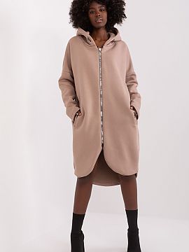 Sweatshirt Relevance  This extended sweatshirt is the perfect combination of sporty style and maximum comfort. The sweatshirt with an elongated cut emphasizes the