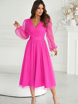 Evening dress Bicotone