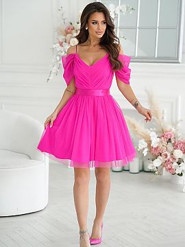 Evening dress Bicotone