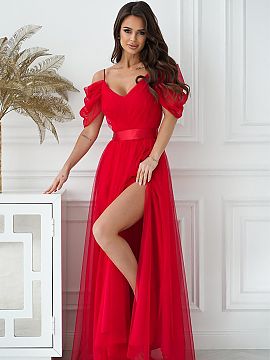 Long dress Bicotone