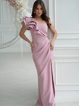 Long dress Bicotone