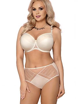 Padded bra Vena  Full cup bra, new to the base collection, from Polish lingerie manufacturer Vena Lingerie. Bra cups are made of foam covered with delicate k
