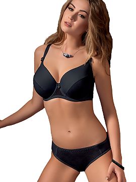 Panties Vena  Women\'s panties in panties cut. Back smooth uniform. On the front openwork finish with delicate lace.
