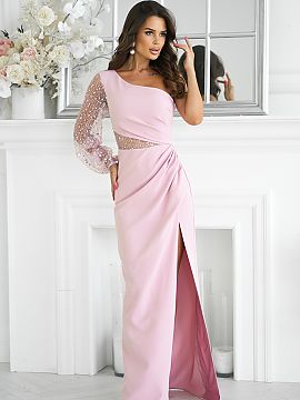Long dress Bicotone
