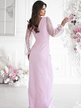Long dress Bicotone