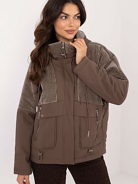 Jacket MBM  Women\'s transitional quilted jacket, perfect for everyday outings in the autumn-winter season, in a casual style. Made of durable polyester