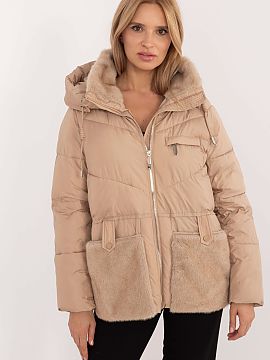 Jacket MBM  Women\'s casual quilted jacket is an excellent choice for everyday outings in the autumn/winter season. Made of high-quality polyester, it p