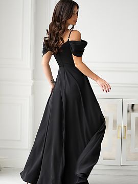 Long dress Bicotone