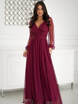 Long dress Bicotone