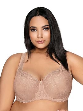 Padded bra Mat  Phenomenal Carmela Big bra. Available in large sizes. Beautifully emphasizes the cleavage, perfectly collects the bust. Thanks to a wide, de