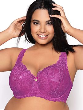 Padded bra Mat  Phenomenal Carmela Big bra. Available in large sizes. Beautifully emphasizes the cleavage, perfectly collects the bust. Thanks to a wide, de