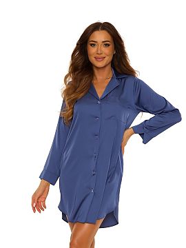 Nightshirt De Lafense  This unique nightgown is a proposal for women who value luxury and comfort. Made of elegant, shiny satin, the nightgown is soft, pleasant to